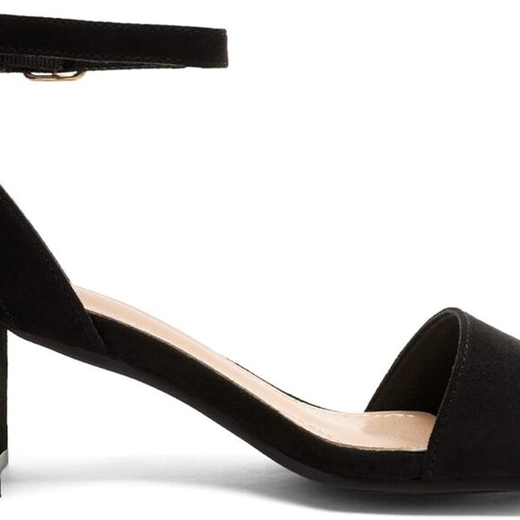 DREAM PAIRS Open Toe Chunky Block Heel Sandals - Picture 8 of 10